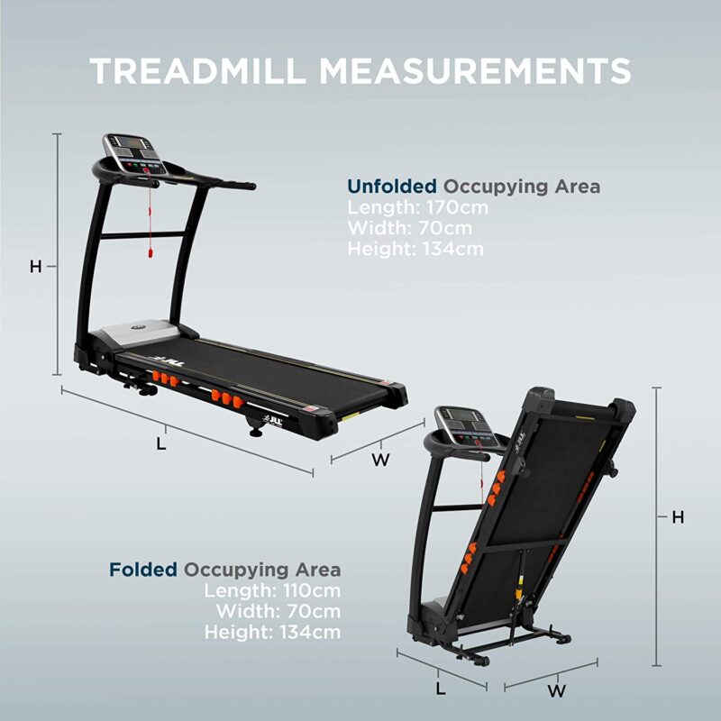 treadmill measurments