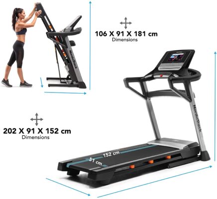 Nordictrack T 7.5S Treadmill 6 fold up