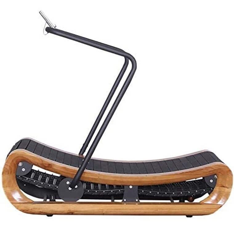 Curved unpowered treadmill hot sale