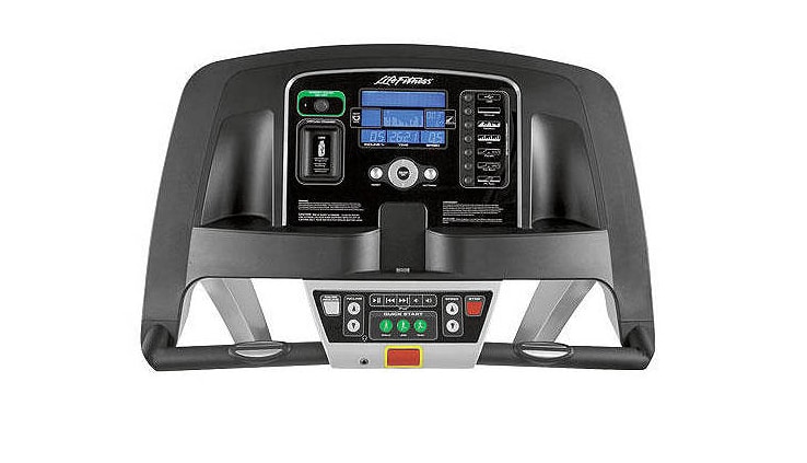 Life Fitness F1 Smart Folding Treadmill pannel