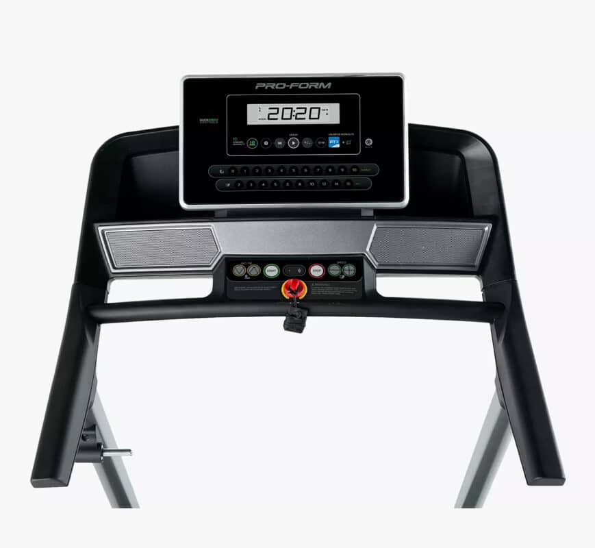 ProForm 305 CST Treadmill controls