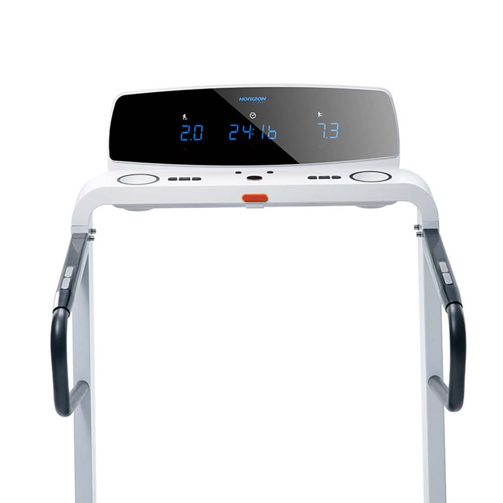 Horizon Omega Z Folding Treadmill controls controls