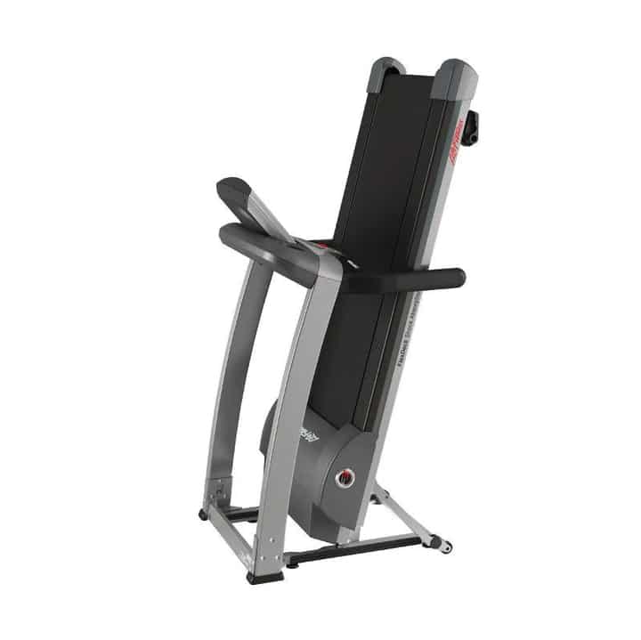 Life Fitness F3 Folding Treadmill Folded