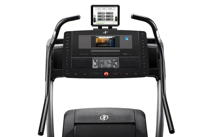 Nordictrack Commercial X9i Incline Trainer Treadmill handles