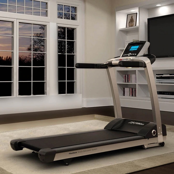 Life Fitness T3 Treadmill, Go Console in studio