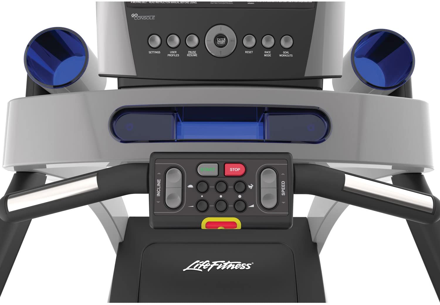 Life Fitness T5 Treadmill with Go Console controls