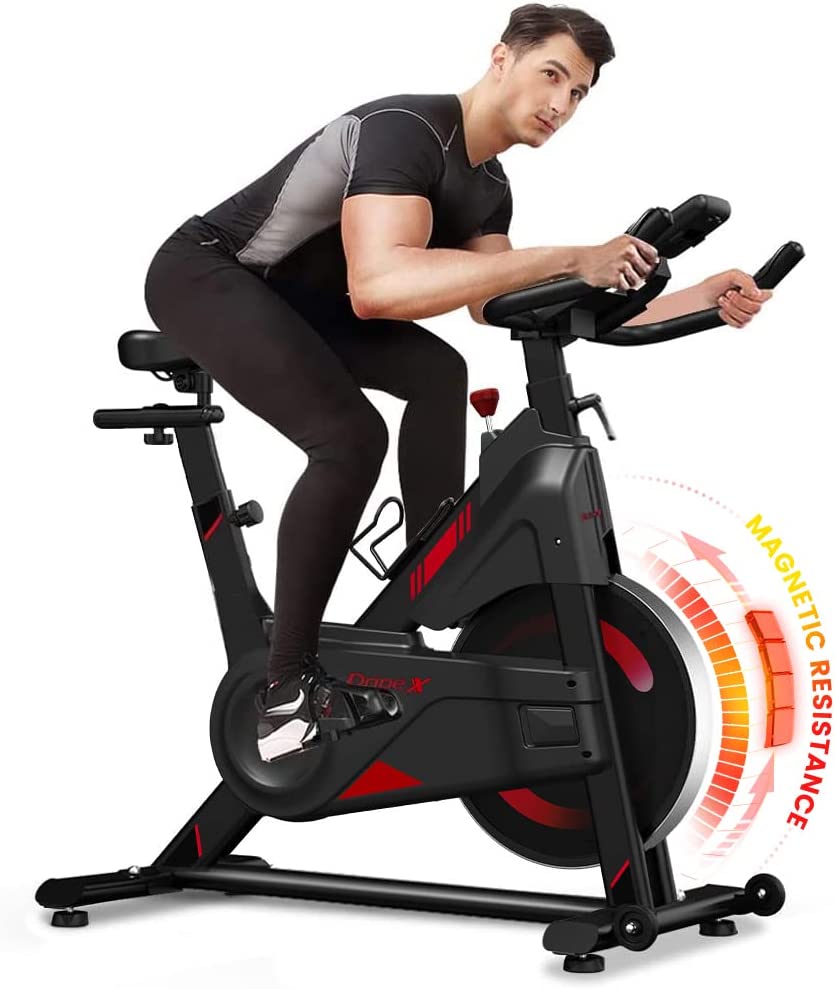 Dripex Magnetic Resistance indoor exercise bike 2022 upgraded version - main image