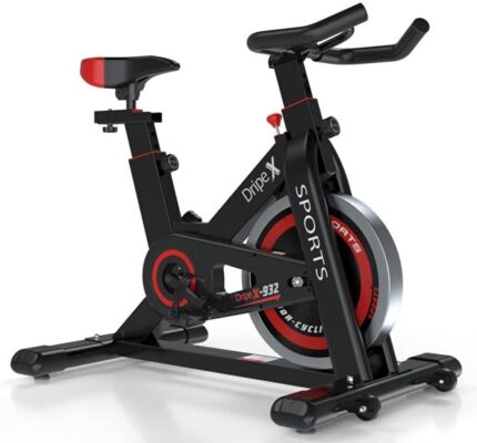 Dripex Upright Exercise Bike 2022 Version - side view