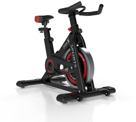Dripex upright exercise bike (indoor studio cycles) - 2020 version front view