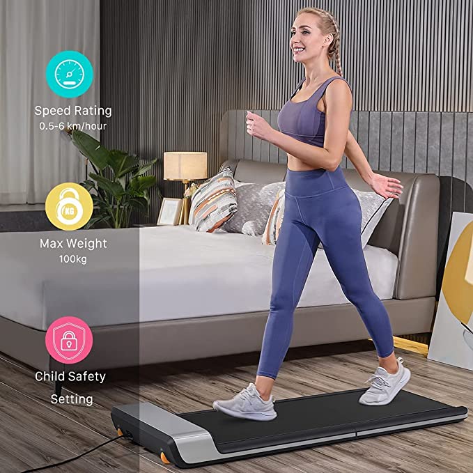 WalkingPad P1 Treadmill - A woman running