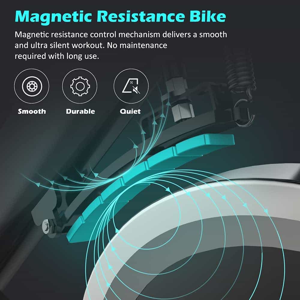Dripex Magnetic Resistance Exercise Bike for Home Gym Training 2022 New Version Magnetic Resistance Bike