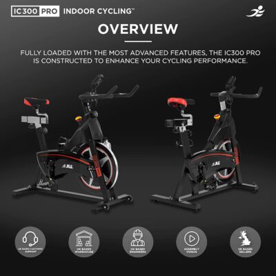 JLL IC300 Pro Indoor Cycling Exercise Bike - Product Overview