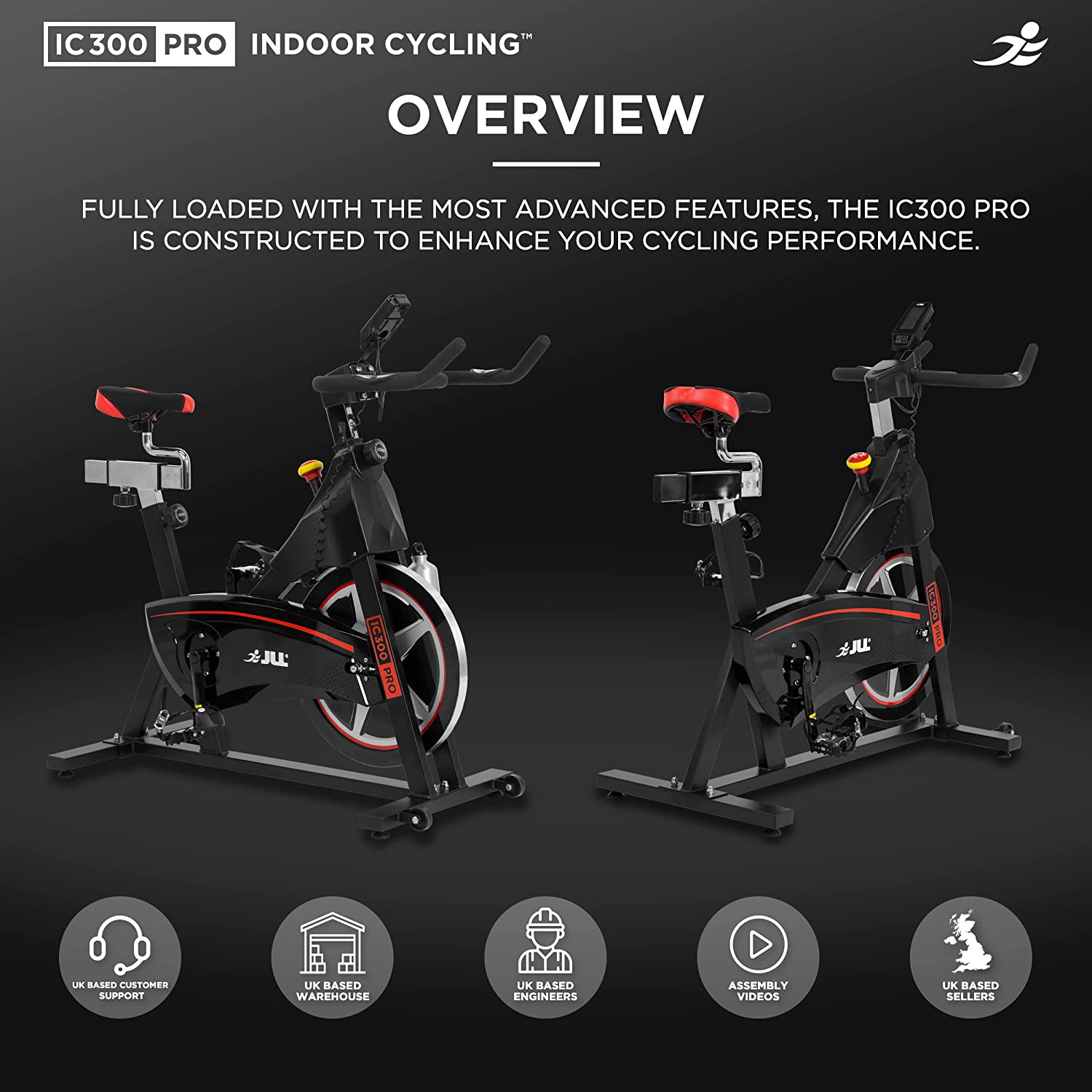 Jll ic300 indoor exercise cheap bike 2018