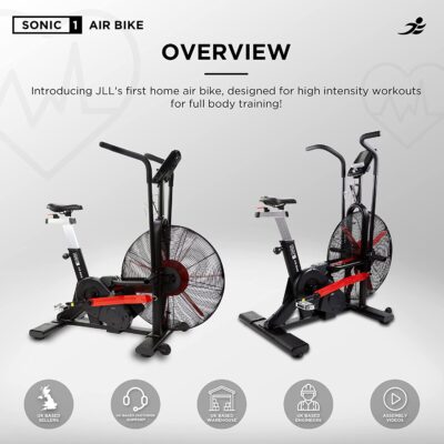 JLL Sonic Air Bike Premium Air Resistance Fan Bike Product Overview
