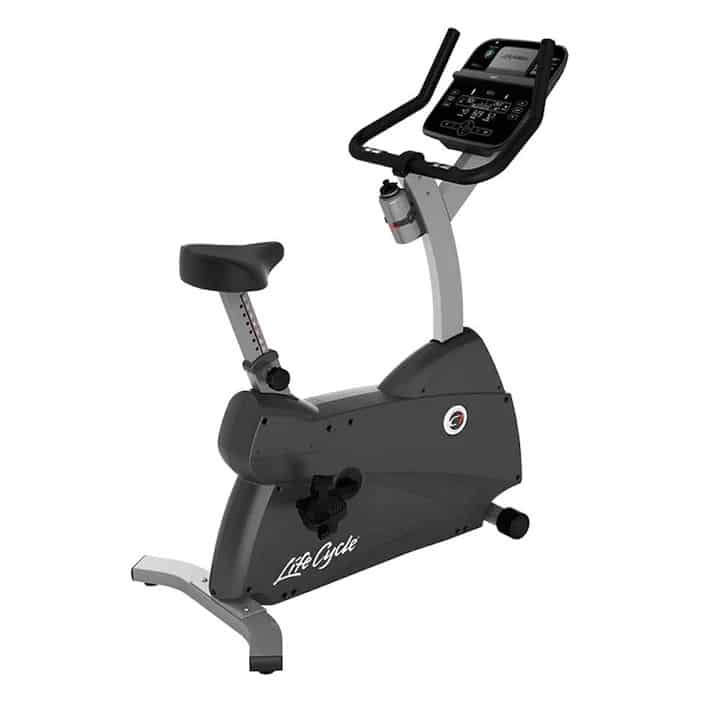 Life Fitness C1 Upright Bike - with track console main image