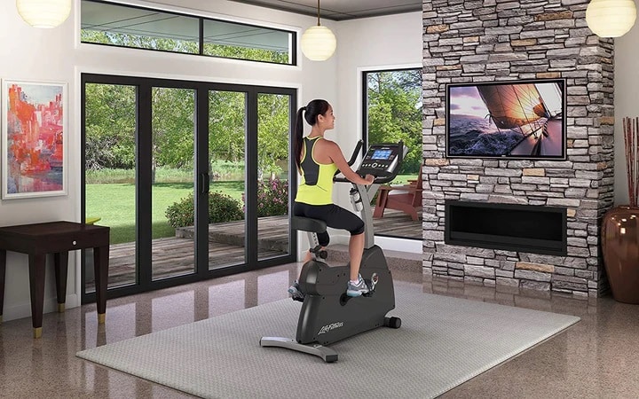 Can you put an exercise bike on discount carpet