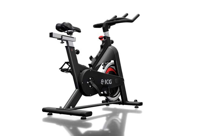 Life Fitness IC1 Exercise Bike Rear View