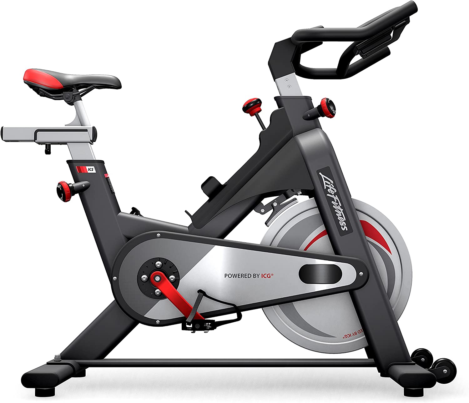 Life Fitness IC2 Exercise Bike side view 2