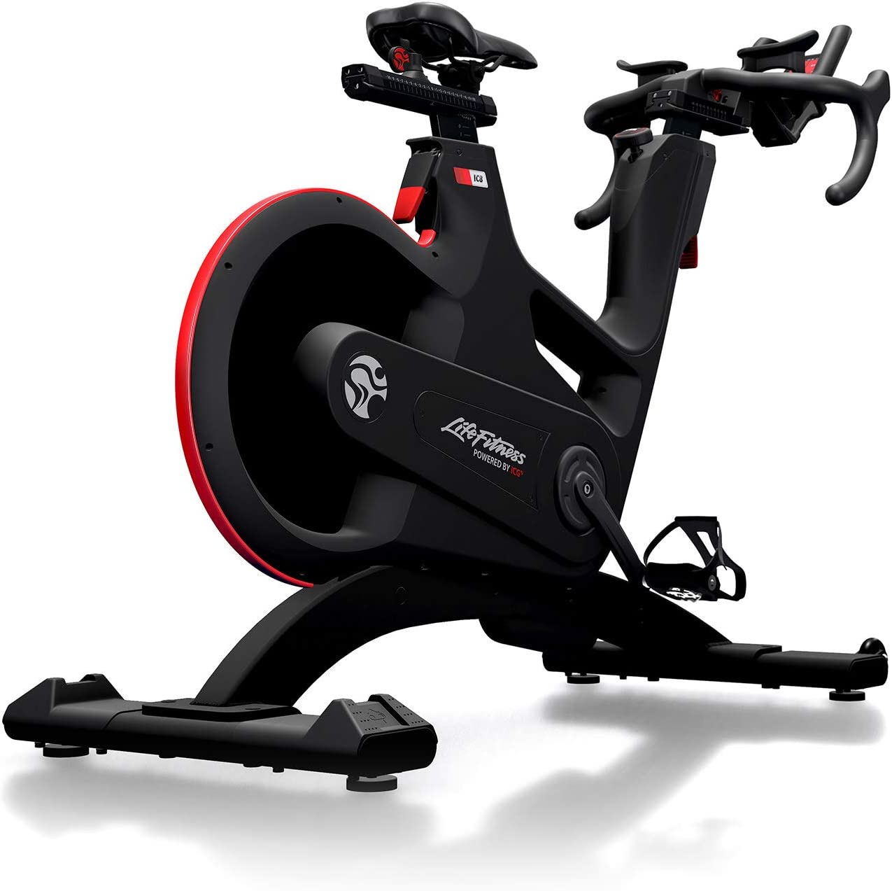 Life Fitness IC8 Exercise Bike rear view