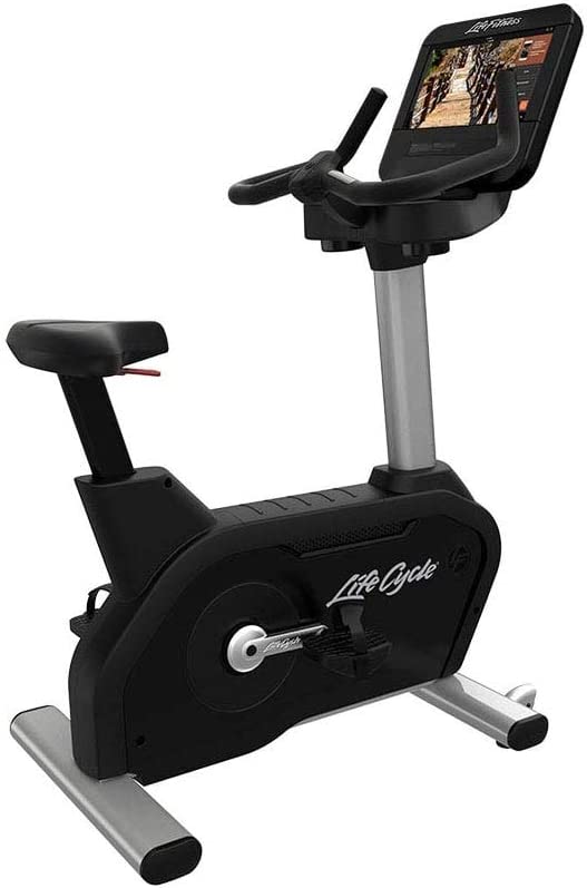 Life Fitness Integrity Series Standard Upright Bike with Discover SE3 HD LCD Console - Main Image