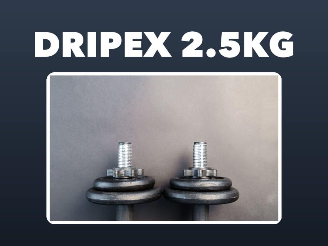 Dripex Steel Adjustable Dumbbells Set 2.5kg 5kg 7.5kg 10kg 15kg 25kg Dumbbells Pair – GymFreakz review